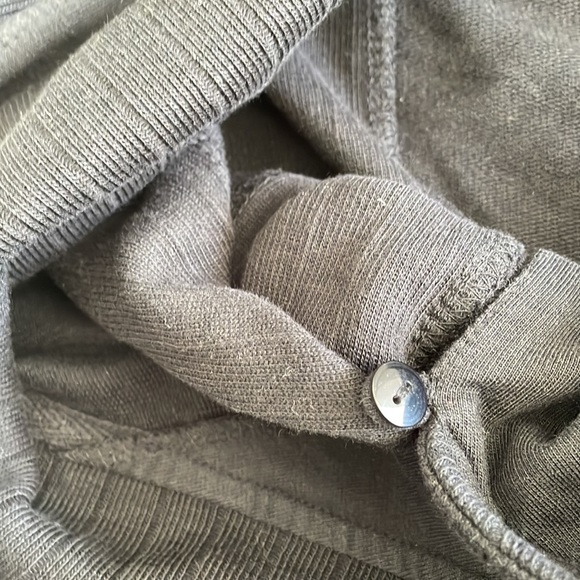 - Lucky lotus lucky brand black wrap cardigan with buttons size m - Picture 7 of 14